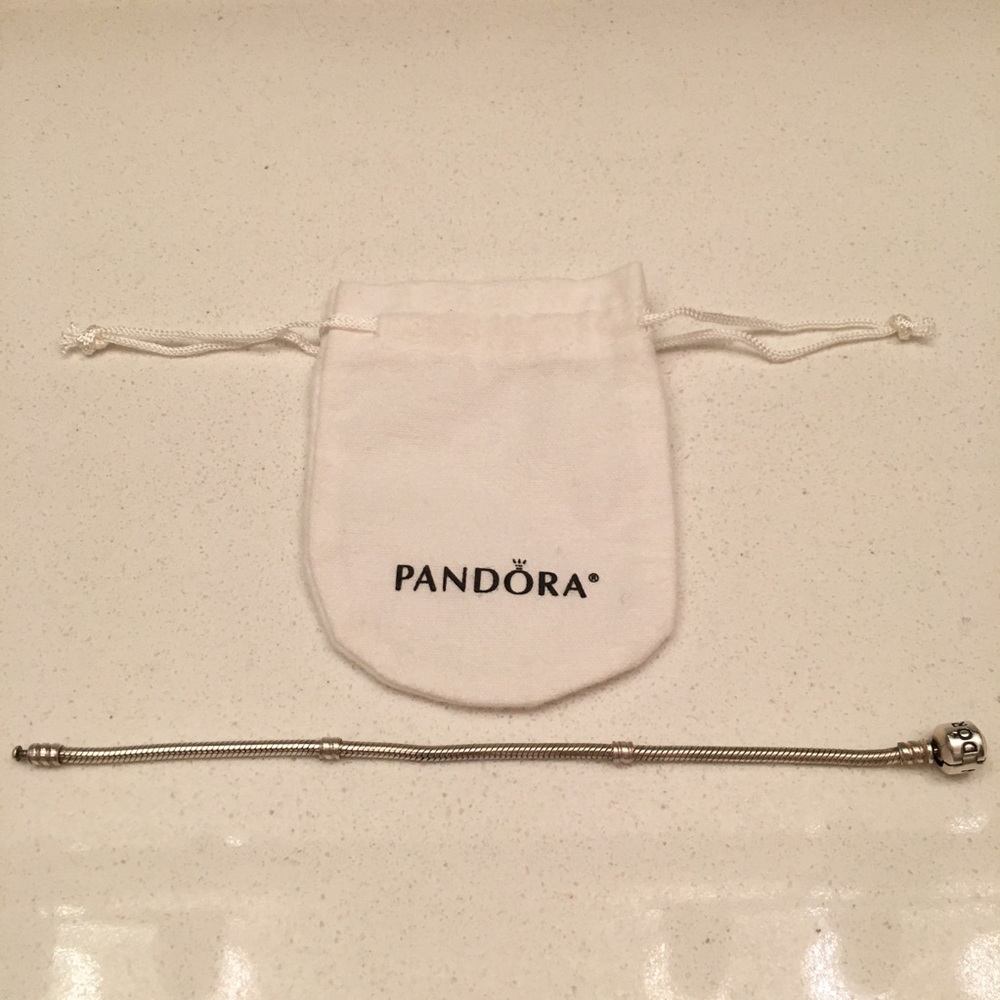 Pandora Iconic Sterling Silver Charm Bracelet
